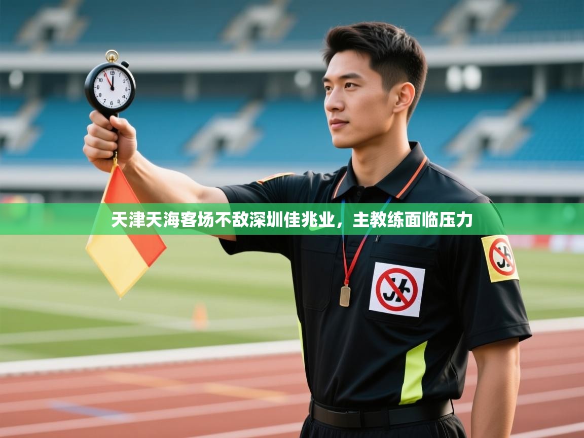 天津天海客场不敌深圳佳兆业，主教练面临压力